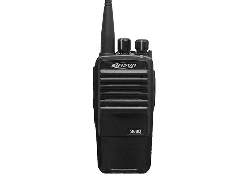 科(kē)立訊（Kirisun） S68D 數字對講機(jī) 數模兼容 商用DMR系列 民(mín)用商用專業手台 黑(hēi)色